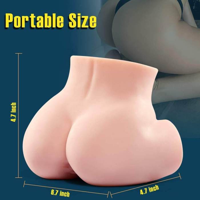 4.85LB Scale-Down Realistic Butt