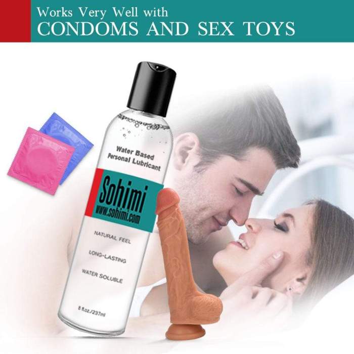 Long-Lasting Natural Feel Water Based Personal Lubricant 