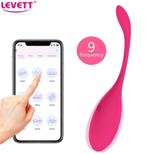 Buyging™ LEVETT Wireless APP Control Vibrating Egg G-spot Stimulator
