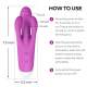 G-spot Rabbit Vibrator 3 Motors Clitoral and Vaginal Stimulator