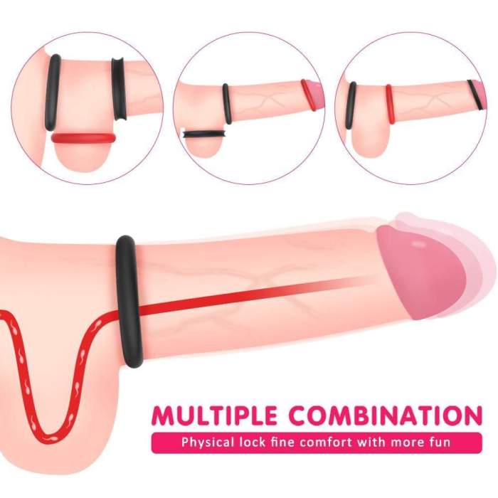 Premium Stretchy Longer Harder Stronger Erection Cock Ring