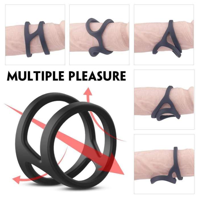 Adamfun™ Stretchy Erection Cock Ring
