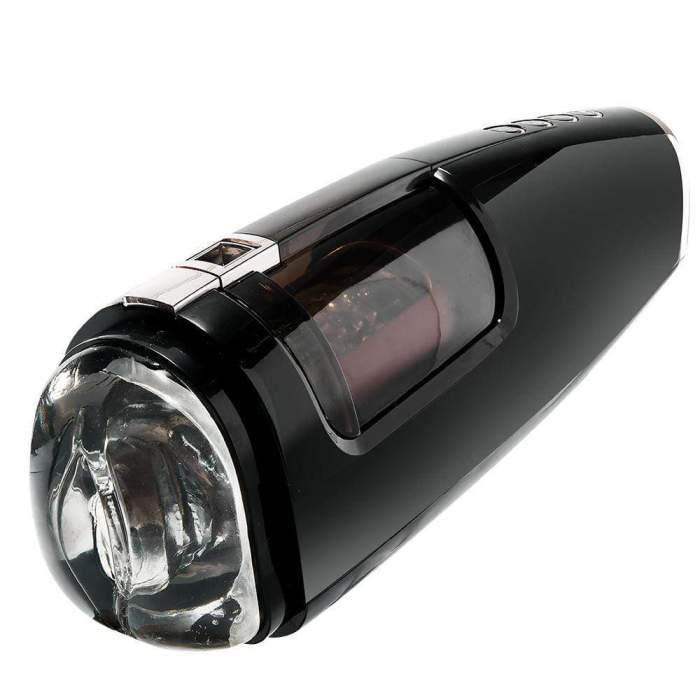 AILIGHTER 5-Frequency Telescoping Heating Masturbator