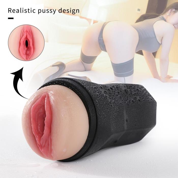Realistic Vagina Clitoris Male Masturbator Cup