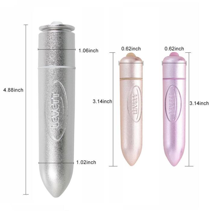 3pcs/set Mini Bullet Vibrators G-Spot Clitoris Stimulator Vibrating Finger Lipstick Masturbator female Gifts