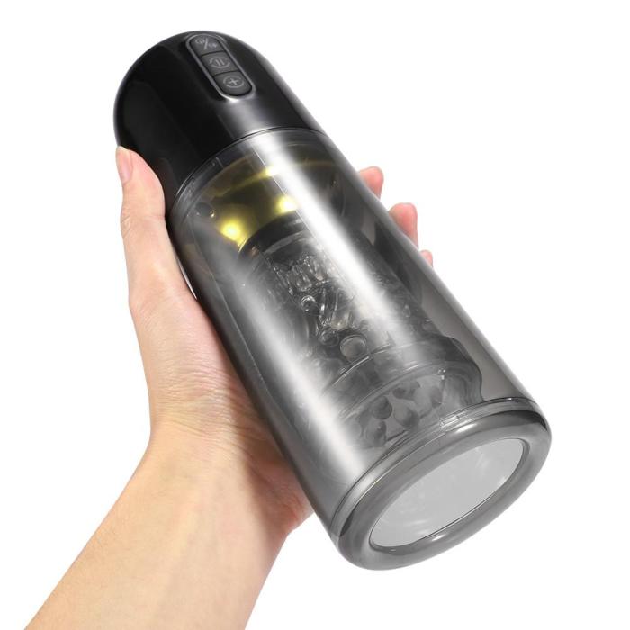 Automatic 8 Telescoping Rotating Masturbation Cup