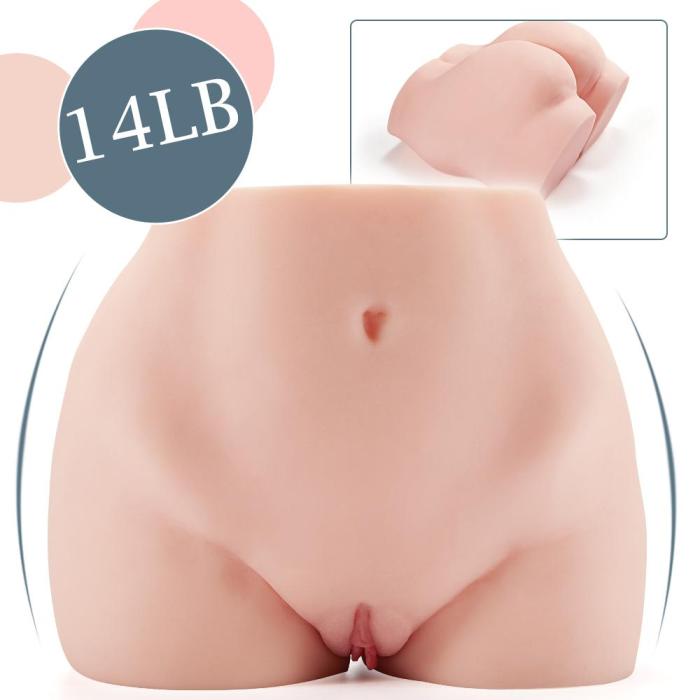 14LB Well-Excerised Girl Pussy And Ass Masturbator