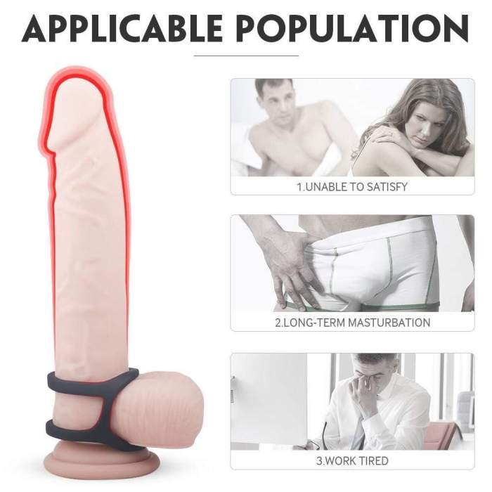 Adamfun™ Stretchy Erection Cock Ring