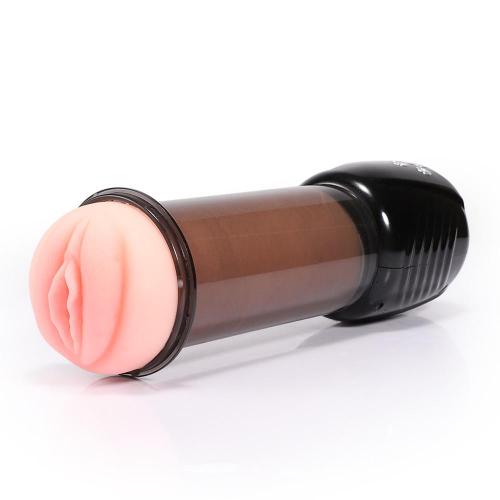 18X Vibrating Sucking Moan 3D Realistic Pussy Male Masturbator