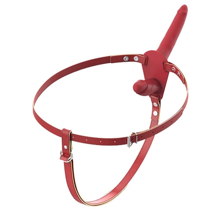 Pink Panther Strap on Adjustable Harness Dildo