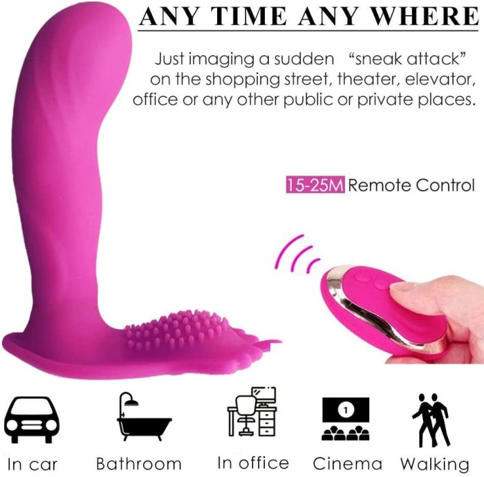 Remote Control Wearable Vibrator
