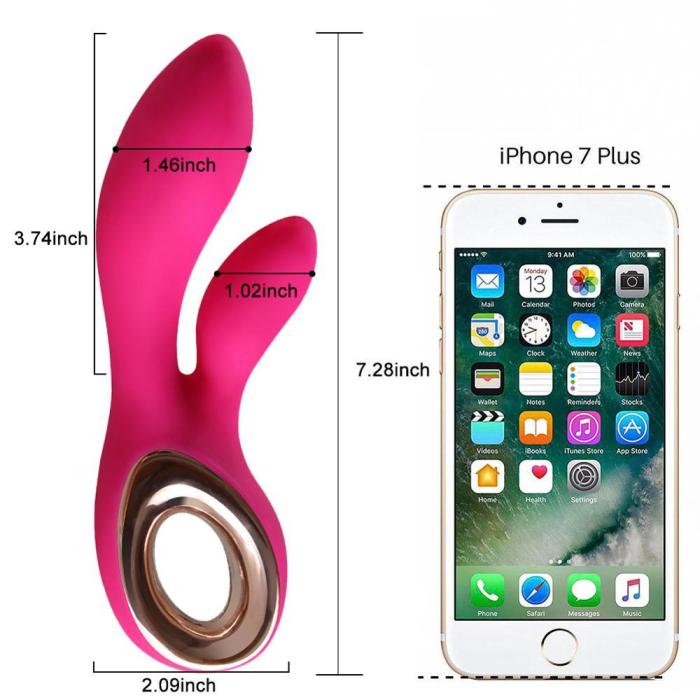Rabbit Vibrator 11+11 Vibrating Modes G Spot Clitoris Stimulate Massager Dildo Adult Sexshop Erotic Vibrador Sex Toy For Women