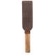 Distressed Wooden Handle Rivet Leather Paddle