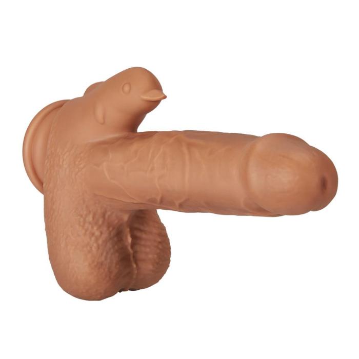 Clitoral stimulation Thrusting Didlo Heating Vibrator