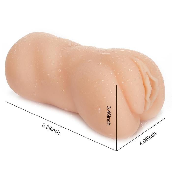 Blowjoblove 6.88 Realistic Textured Vagina Pocket Pussy Stroker
