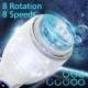 Automatic 8 Rotating Male Masturbator Cup Electric Pump