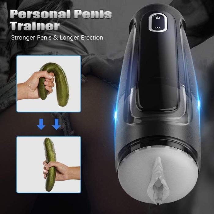 Hands Free 10 Rotating & Thrusting Modes Automatic Male Masturbator