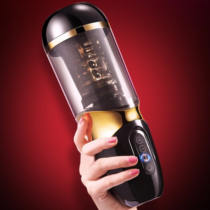 Telescopic Rotation 10*10 modes Silicone vagina real pussy adult Masturbator