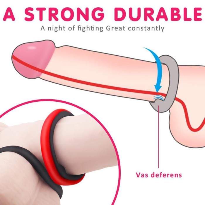 Premium Stretchy Longer Harder Stronger Erection Cock Ring