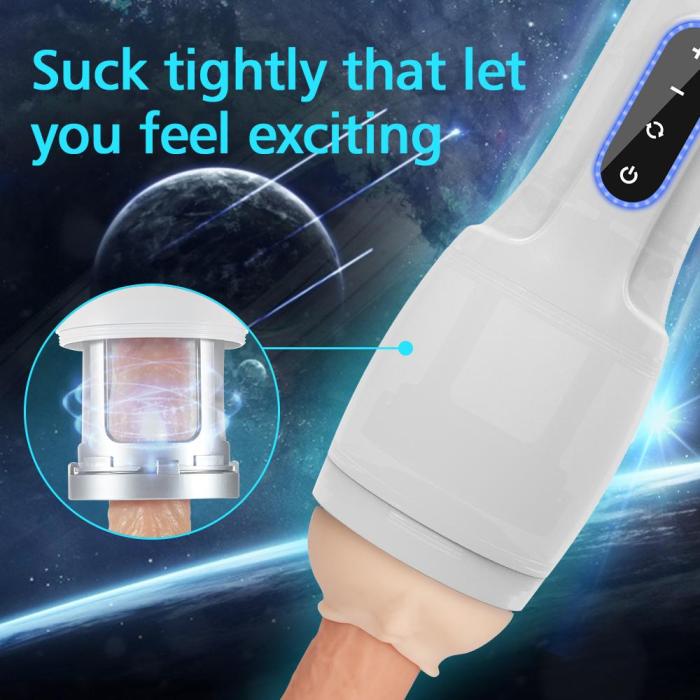 Automatic 8 Rotating Male Masturbator Cup Electric Pump