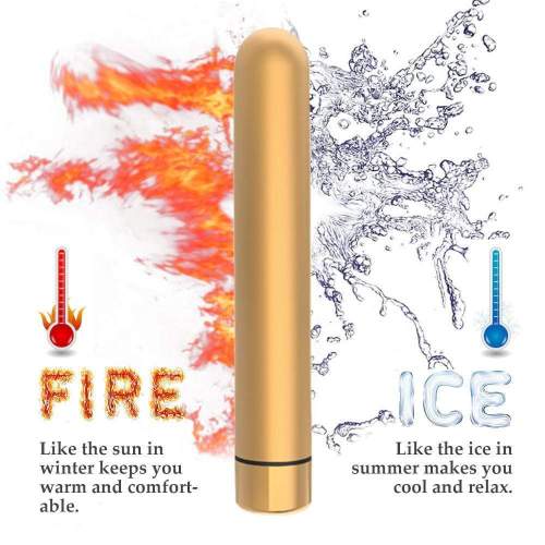 Quiet Metal Bullet Vibrator(Extended Size)