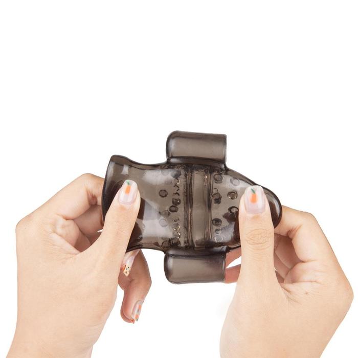 US$ 27.50 - 2pcs Dual Egg Vibrator Penis Head Trainer Glans Stimulator -  www.buyging.com