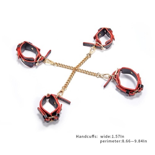 Crocodile Pattern 7-Piece Restraints Set
