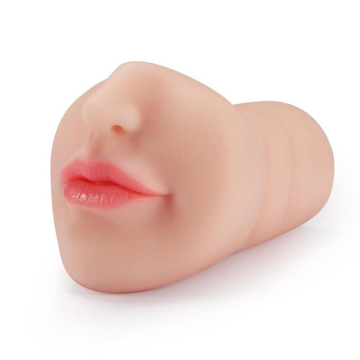 Blowjoblove 6.29  White Skin Red Lip Deep Throat Stroker