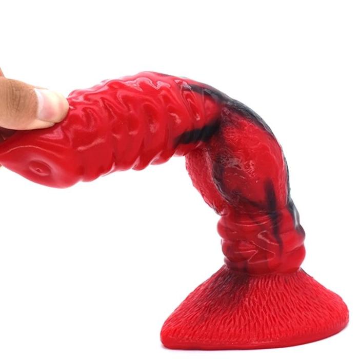 Wolf Dog Dildo Adult Sex Orgasm Female Masturbator