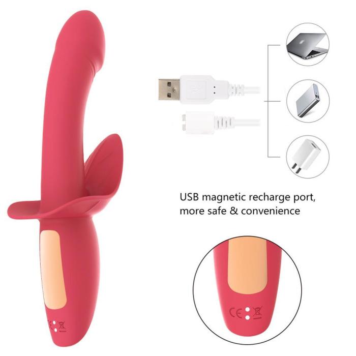 Rabbit Vibrator Sex Toys For Women Vagina G spot Vibrator Clitoris Stimulator Massager Adult Masturbation vibrador Sexshop