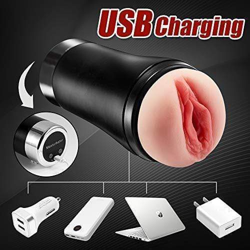 Clit Blowjob Machine with 3D Realistic Textured Vagina