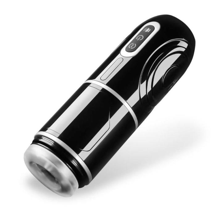 7-Pattern Telescoping & 7 Speed Spinning Male Masturbator