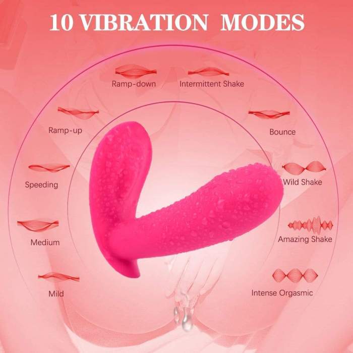 Wearable Remote Control Butterfly Vibrator