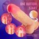 Thrusting Dildo Vibrator with Rotation and Heating Sex Toy