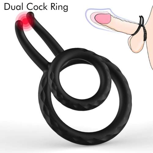 Adamfun™ Testicle Ring | Dual Penis Cock Ring