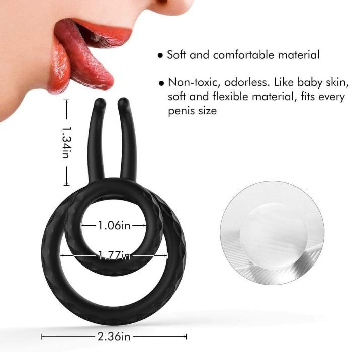 Adamfun™ Testicle Ring | Dual Penis Cock Ring
