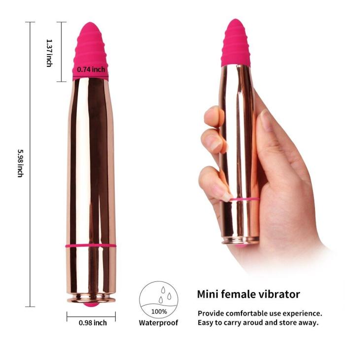 Powerful Bullet Vibrator Sex Toys For Women Vibrating G-Spot Clitoris Stimulator Masturbator Mini Finger Vibrator