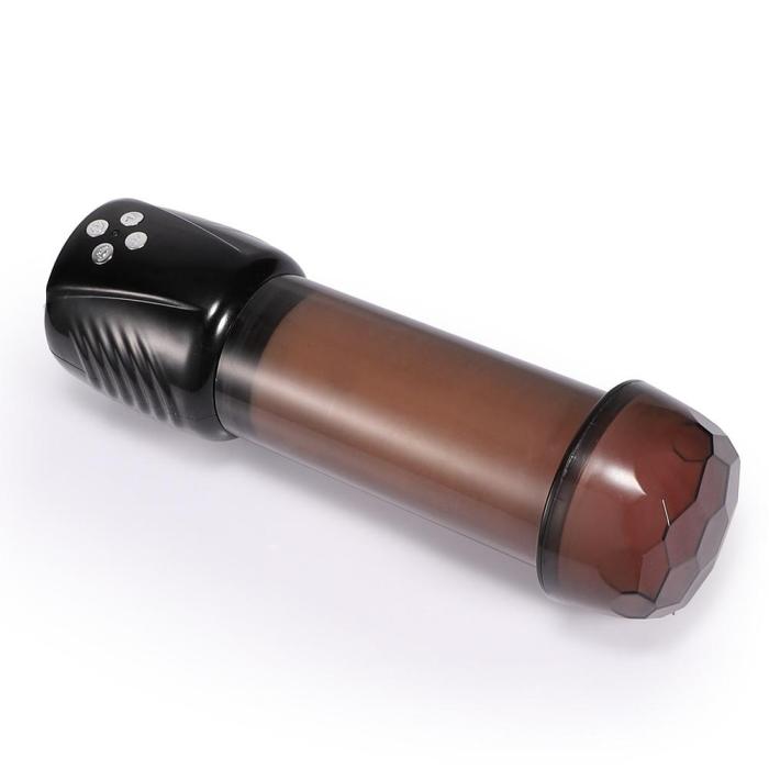 18X Vibrating Sucking Moan 3D Realistic Pussy Male Masturbator