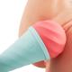 10-Speed Ice Cream Hand-held Vibrator for Full Body Massage
