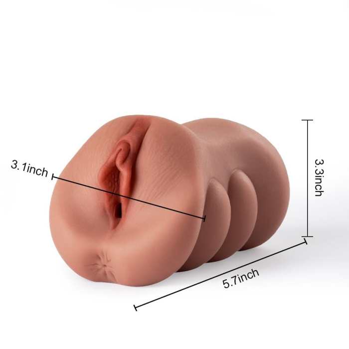 5.7'' Realistic Single-Channel Pussy Male Masturbator