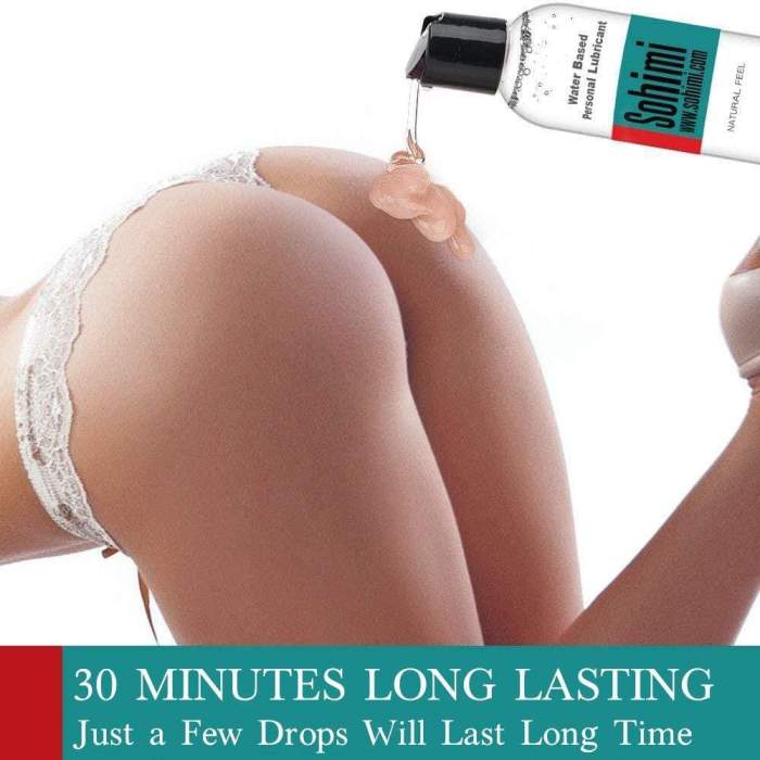 Long-Lasting Natural Feel Water Based Personal Lubricant 