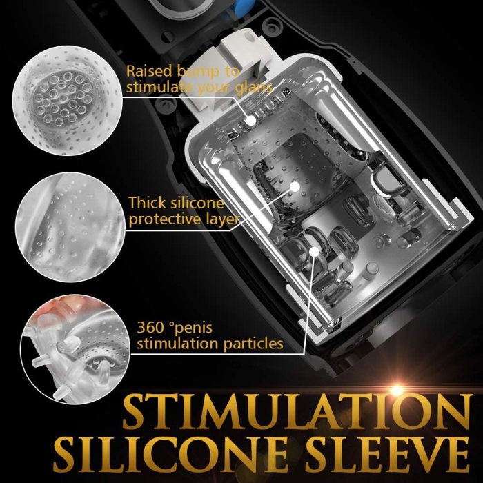 Automatic Masturbator with 8 Reversible Rotation Modes