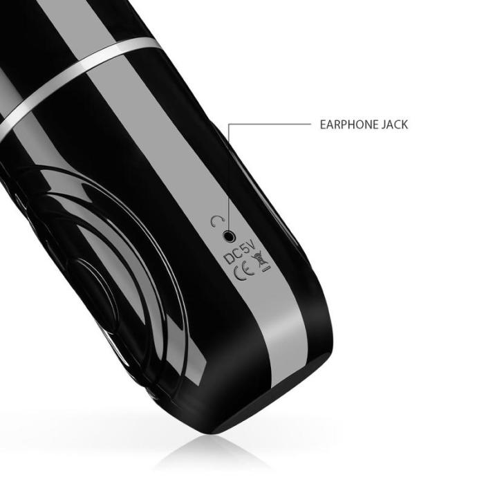 7-Pattern Telescoping & 7 Speed Spinning Male Masturbator