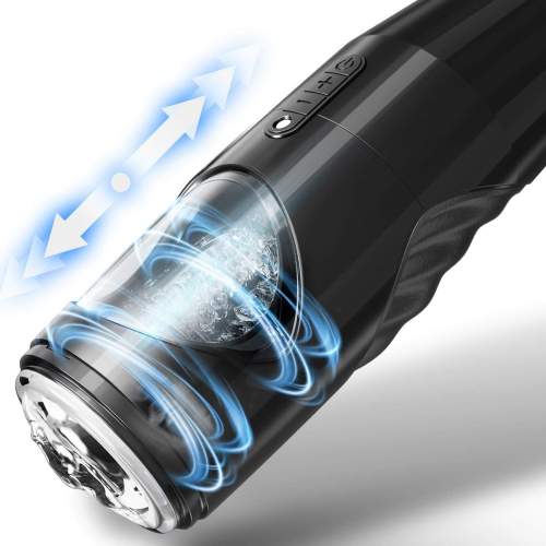 Ergonomic 8 Thrusting Vision Window Automatic Masturbator