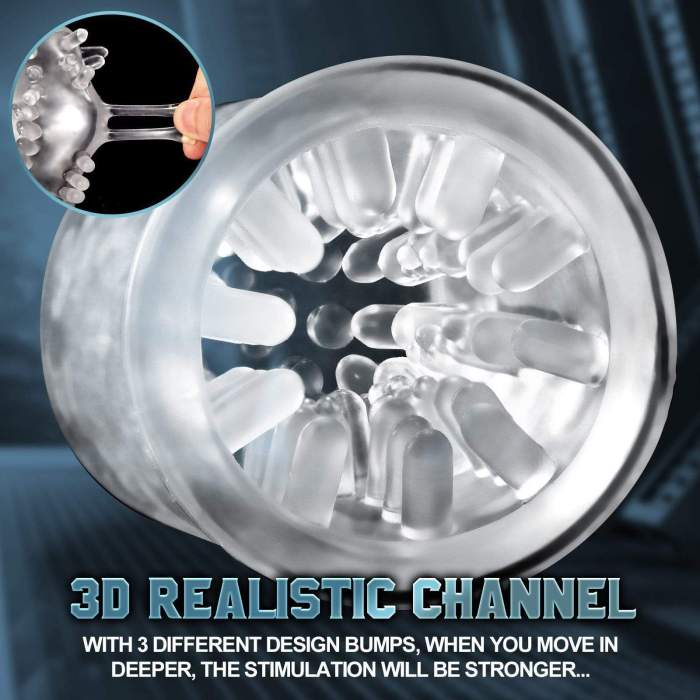 Ergonomic 8 Thrusting Modes Vision Window Automatic Masturbator