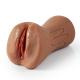 Blowjoblove 6.1 Inch Bronzed Skin Realistic Clitoris Soft Pocket Pussy Stroker