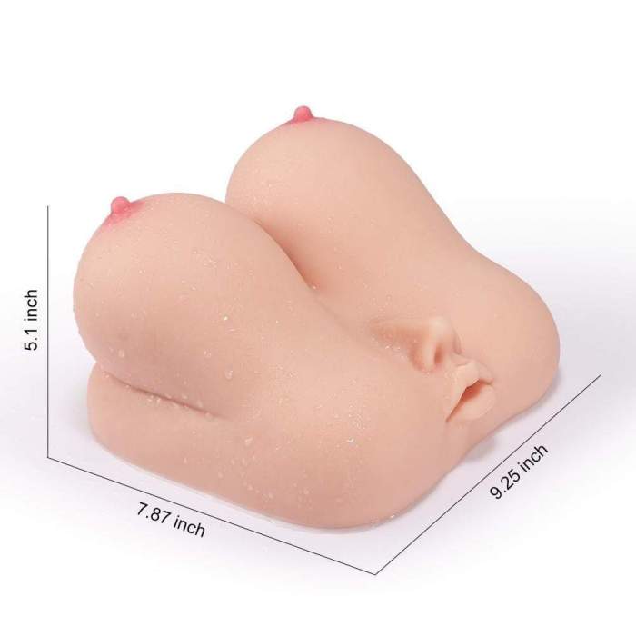 9.25'' Juicy Blowjob Breast Vagina Sex Realistic Masturbator