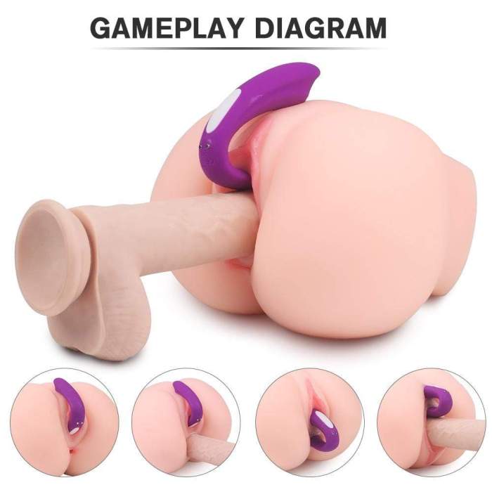 Wireless Remote Control Double-ended Vibrator For Single Or Couples