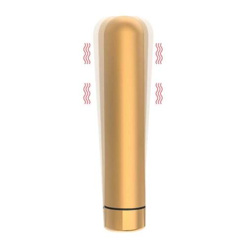 Quiet Metal Bullet Vibrator(Extended Size)