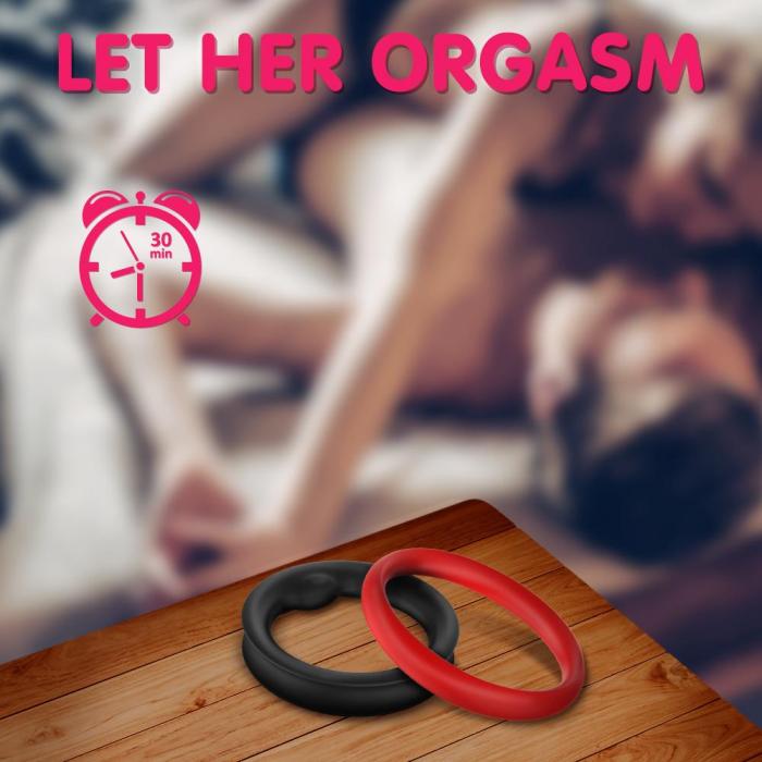 Premium Stretchy Longer Harder Stronger Erection Cock Ring
